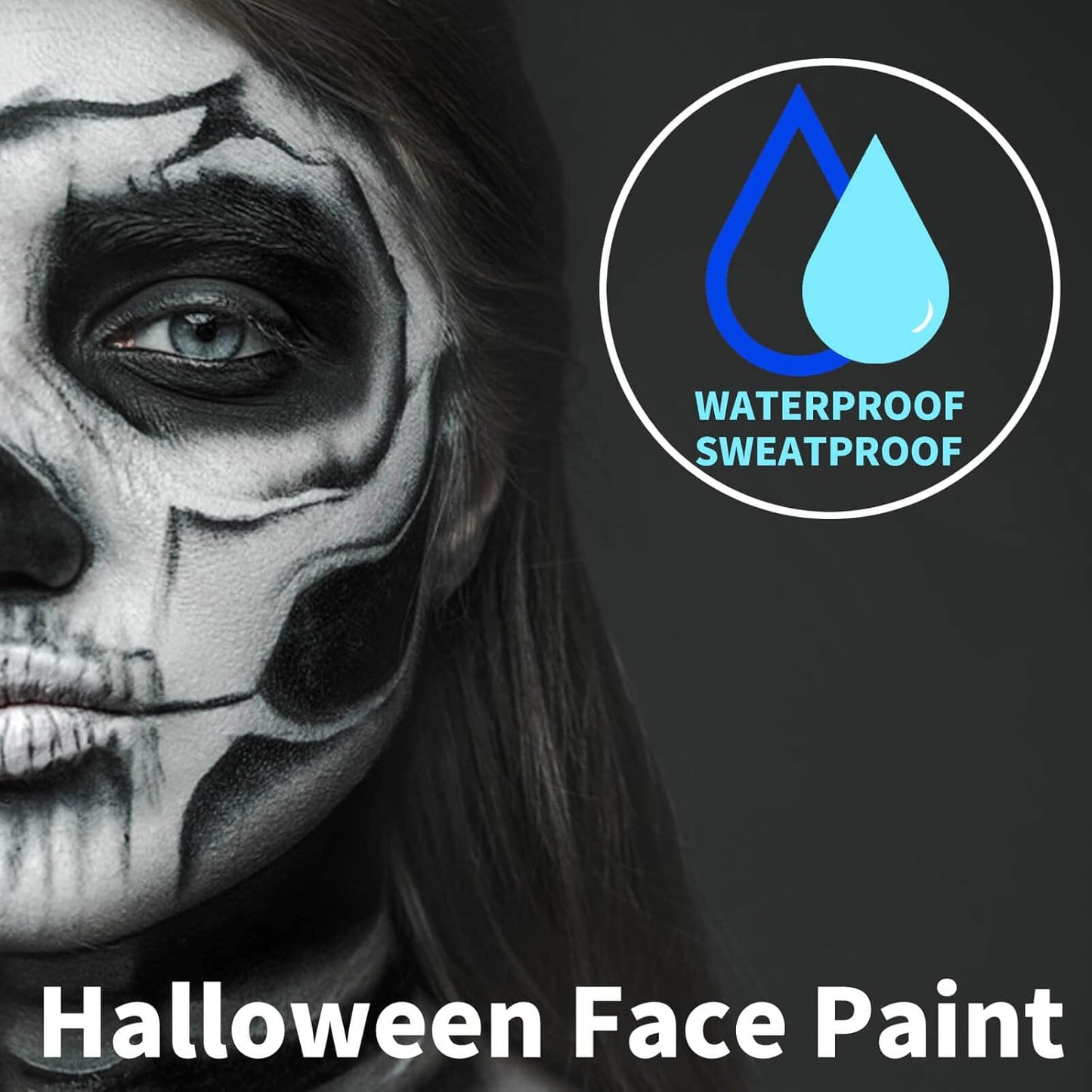 MEICOLY 3pcs Eye Black Stick for Sports,Easy to Color Athletes Black EyeBlack, Sporting Face Paint for Baseball Softball Football Lacrosse,Smooth Easy to Apply Halloween Face Body Paint Stick,1.5Oz