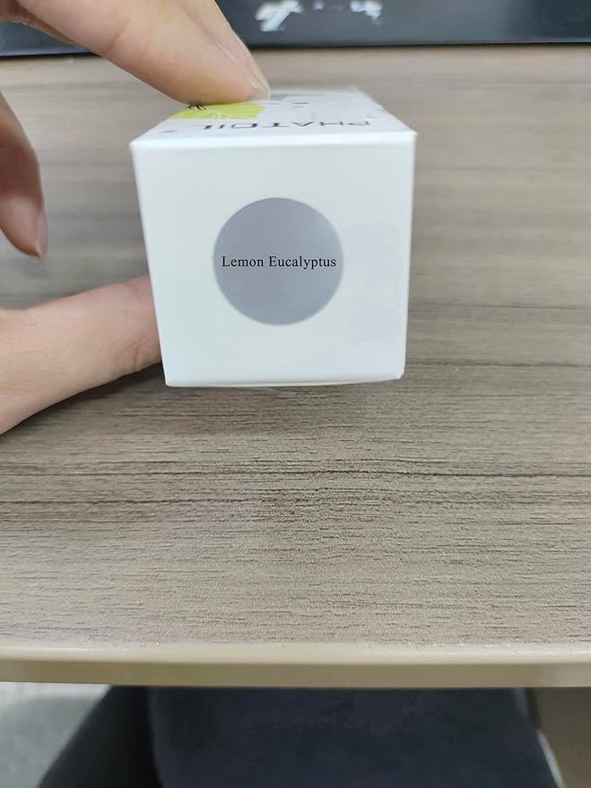 Lemon Eucalyptus 1.01fl.oz Essential Oil, PHATOIL Pure Aromatherapy Oils for Diffuser, Humidifier, Perfect for DIY Soap, Candle, Bath Bombs Making(30ml)