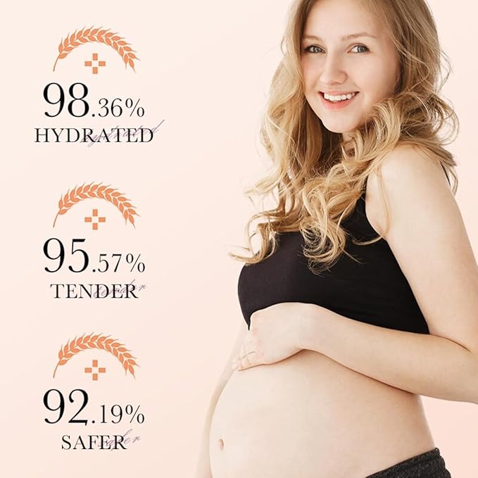 Oats Skincare Set Mom Women Gift - Pregnancy Must Haves - 7PCS Skin Care Set - Anti-Wrinkle New Mom Gifts - Skin Care Products - Skin Care Kit with Toner, Stretch Mark Oil, Serum, Face Mask