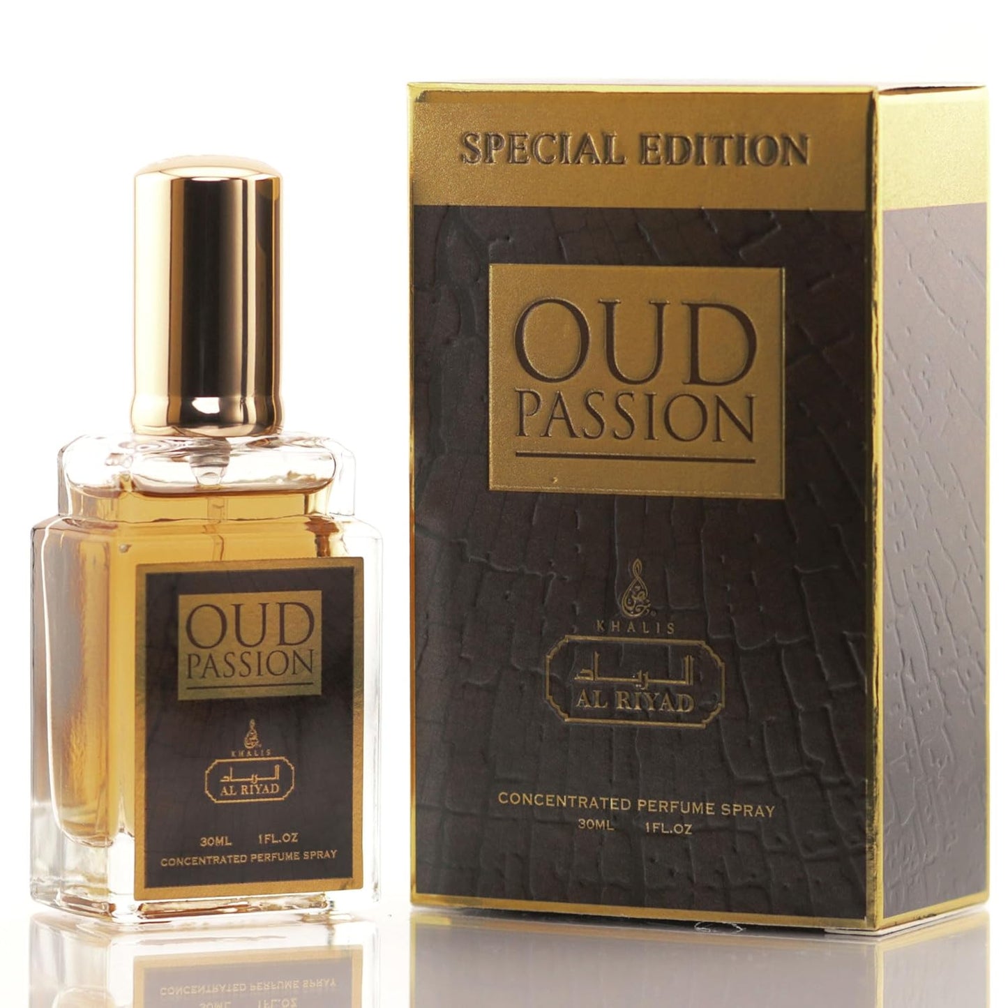 Maison d'Orient OUD PASSION 30 mL Special Edition Travel Perfume; Oud Wood, Incense Cologne w/Pepper Notes; Perfumes Para Mujeres y Hombres - Men & Women's Fragrances