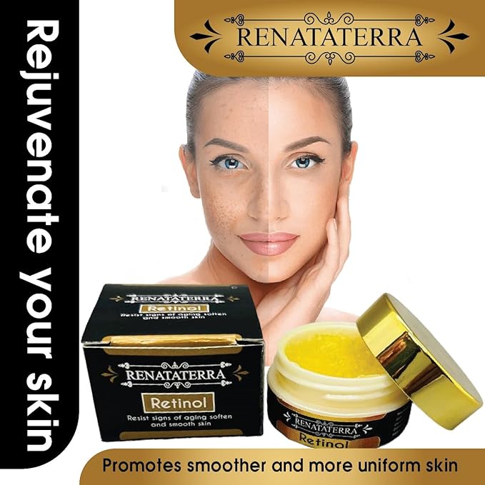 Retinol Crema Gel 1/2 Onza - Tratamiento Antiarrugas y Antiedad - Hidratación Intensa y Renovación Celular