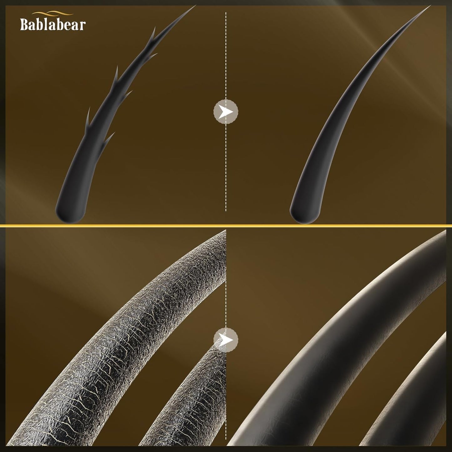 Bablabear Hair Mask for Damaged Hair,Hair Treatment for Color Treated Hair Deep Conditioner,Mascarilla Para El Cabello for Dry/Frizzy Hair.Moisturizer and Adds Shine.Hair Care for Curly Hair.500ml