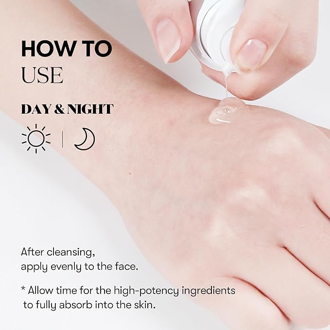 VT COSMETICS TX Toning Essence 1000 Shot, Tranexamic Acid Serum with Niacinamide, Glutathione for Radiant Glass Skin Face, Dark Spots, Acne Scar, Sensitive Skin Care, Korean Skincare, Fragrance-Free