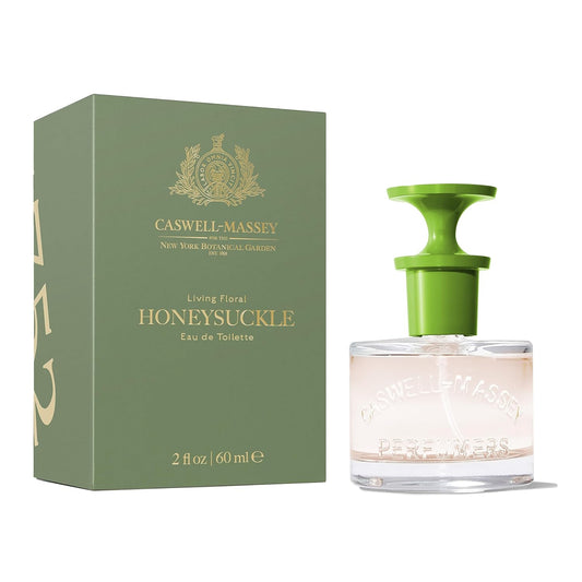 Caswell-Massey Honeysuckle Eau de Toilette, Classic Floral Scent, Luxurious & Long-Lasting Fragrance for Women, Full Size, Perfume for Women, 2 Fl Oz