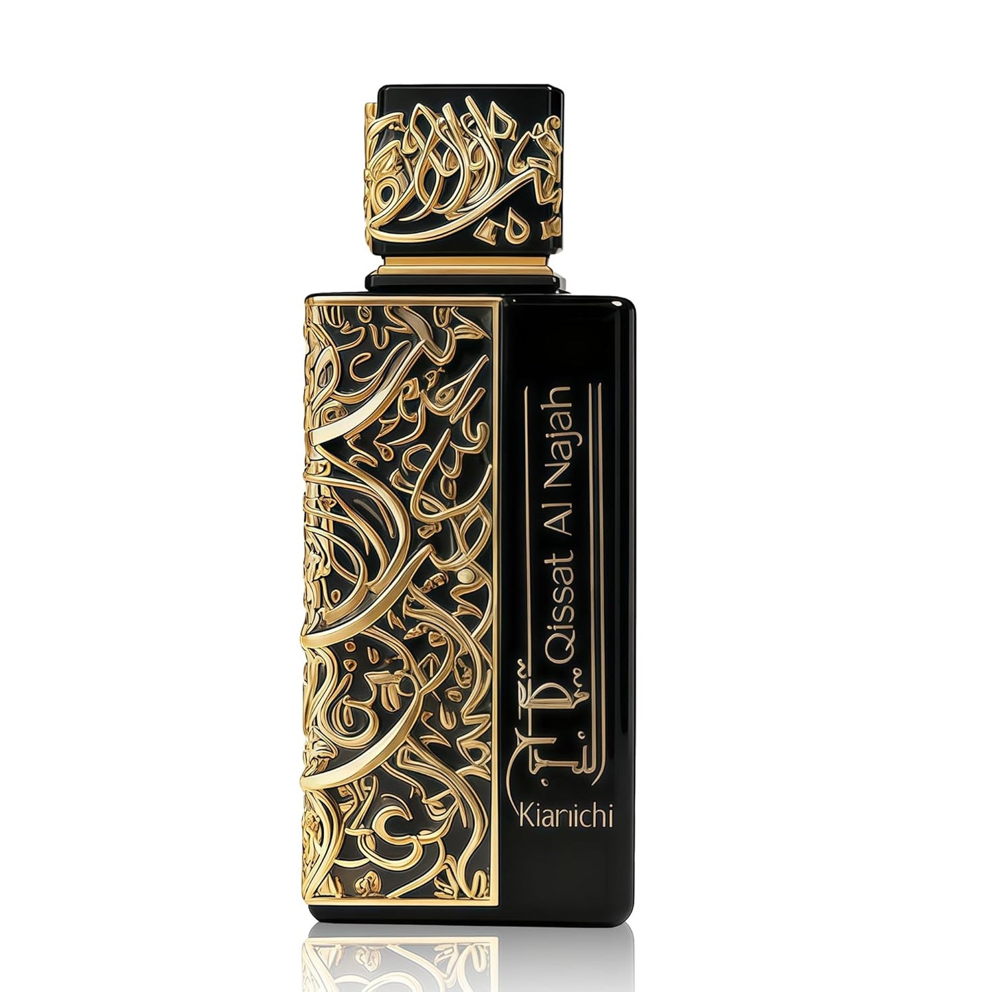 QISSAT AL NAJAH KIAMICH Cologne for Men | Premium Lavender & Oud Eau de Parfum | 100ml Long Lasting Perfume with Geranium & Frankincense | Fresh Woody Spiritual Scent