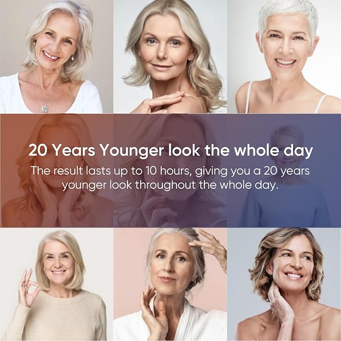 Instant Rapid Wrinkle Eye Cream: Temporary Effects Firm & Lift Under Eye Bags and Reduction Puffiness and Remover Dark Circles - 60 Second Tightener 30mL