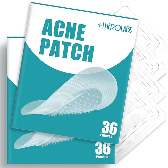 Microdart Acne Patch (72 Patches) - Hyaluronate, Salicylic Acid, Vitamin C, Microdart Pimple Patch for Deep, Early Stage and Hidden Pimples (72 Count (Pack of 1))