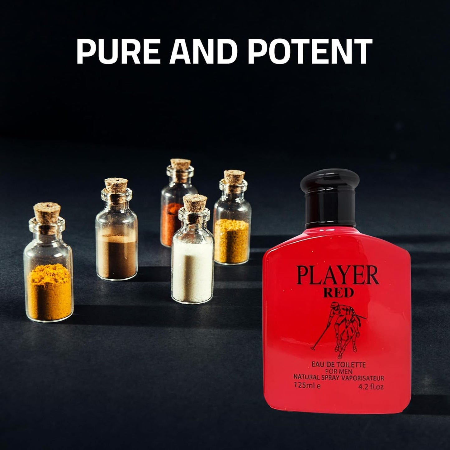 Cologne for Men Player Red Natural Spray Classic Long Lasting Scent Wonderful Fragrance Gift Eau De Toilette Men Perfume for Daily Use 3.4 Fluid Ounce