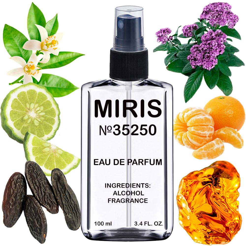 MIRIS No. 35250, Inspired by Code Colonia, Long-Lasting Eau de Parfum for Men, Spray 3.4 Fl Oz / 100 ml