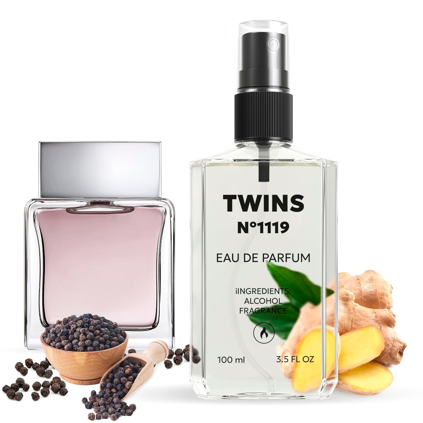 TWINS Impression of Euphoria | Perfume for Men Eau de Parfum | No.1119 | 3.4 Fl Oz / 100 ml