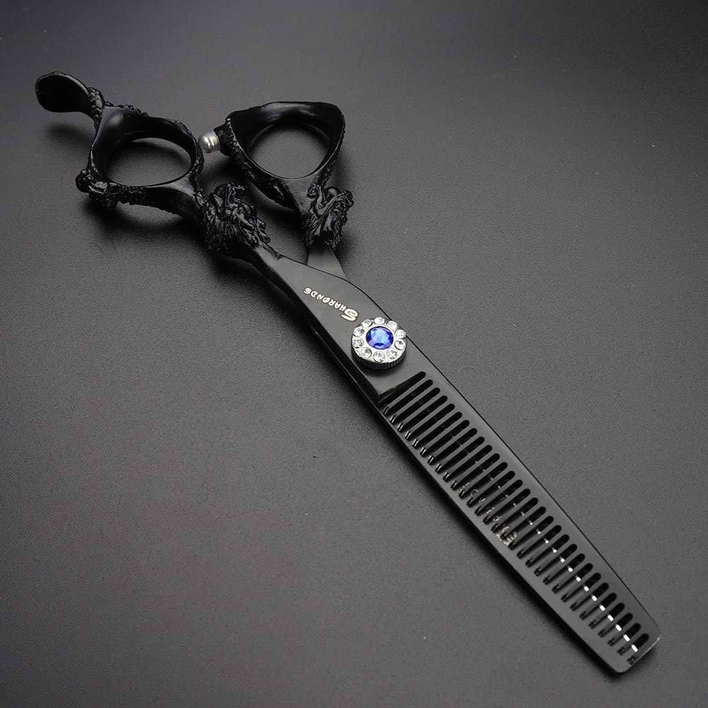 6 inch Hairdressing Scissors Set Barber Shop Hair Beauty Shears Styling Tools (Scissors set)