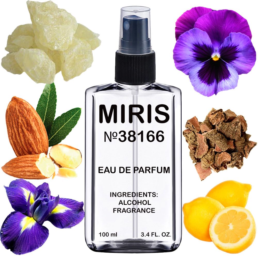 MIRIS No. 38166, Inspired by Eclix, Long-Lasting Unisex Eau de Parfum for Women & Men, Spray 3.4 Fl Oz / 100 ml