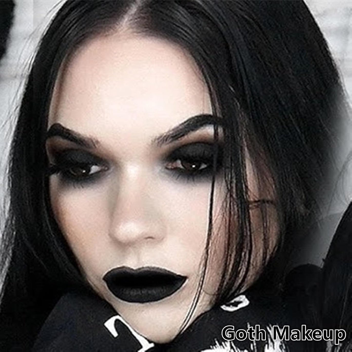 Go Ho Black Gel Eyeliner Stick,Waterproof Eye Cream for Women,Cat Eye Smokey Eyeshadow Stick Crayon,Goth Halloween Makeup,delineador de ojos contra el agua