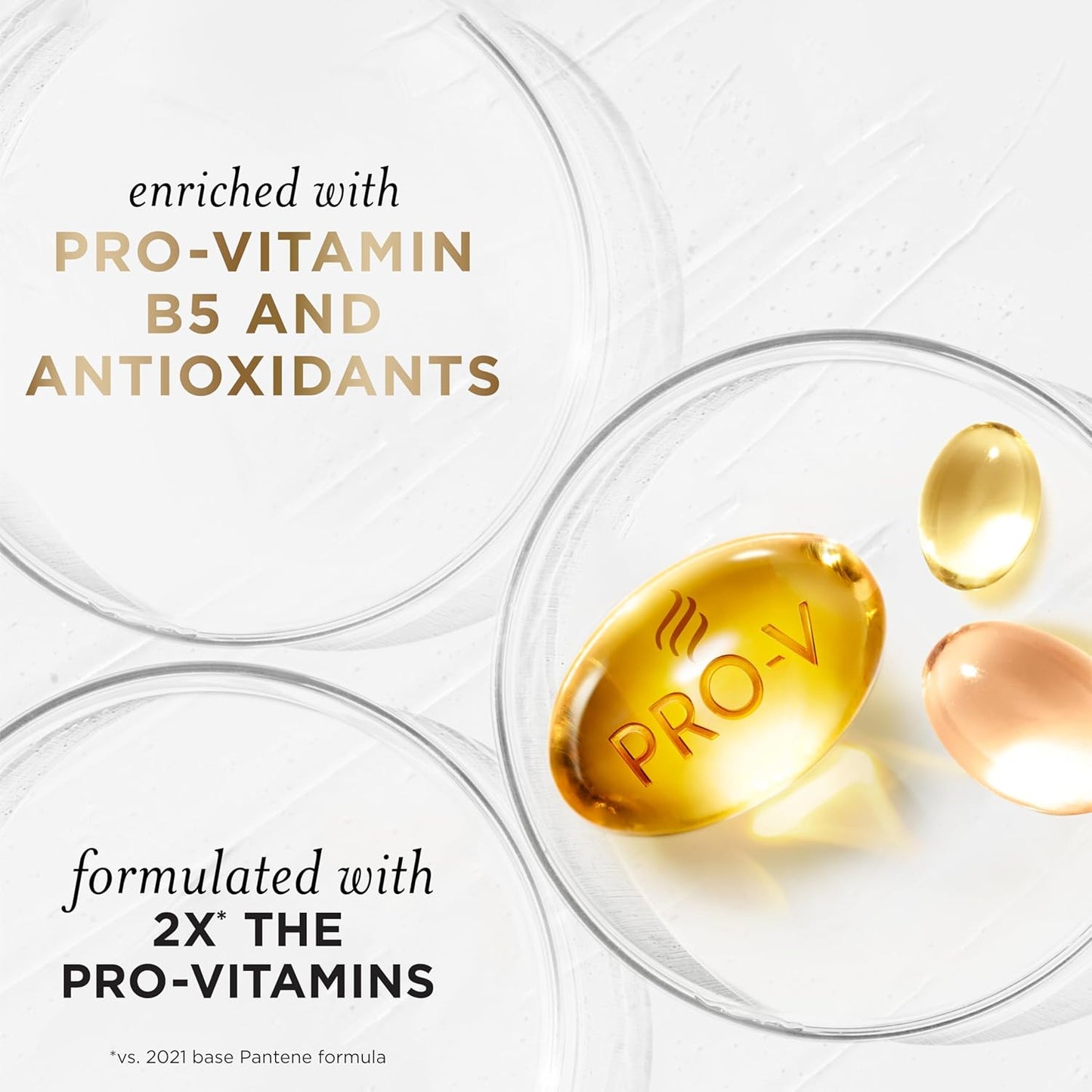 Pantene Shampoo & Conditioner Set, Classic Clean - Pro-V Nutrients for Dry, Color-Treated Hair, Healthy Looking Hair Every Wash, Antioxidant-Rich, 52.8 Oz Total + Miracle Rescue Shot (0.5 Oz)