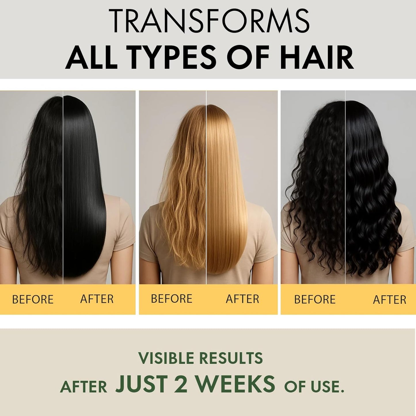 EELHOE 7 in 1 Hair Mask, Keratin Biotin Hair Mask with Batana, Rosemary, Castor, Pumpkin, Peppermint Oil, Hair Repair Mask for Damaged Dry Frizzy Bleached Hair & Hair Growth, All Hair Types, 8.8 Oz