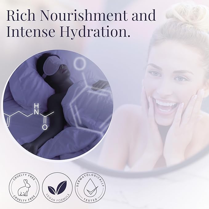 Monat Night Haven Crème – Intensive Hydrating Moisturizer for Face – Nighttime Repair Cream for Plump & Youthful Skin – Anti Aging Night Cream – Natural Night Cream with Shea Butter & Avocado Oil