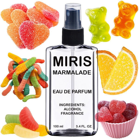 MIRIS Marmalade, Long-Lasting Unisex Eau de Parfum for Women & Men, Spray 3.4 Fl Oz / 100 ml