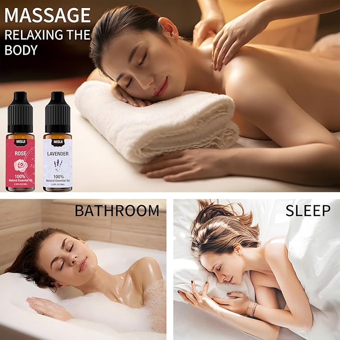 Essential Oils Set,Essential Oils for Home,Diffuser Scents Candies