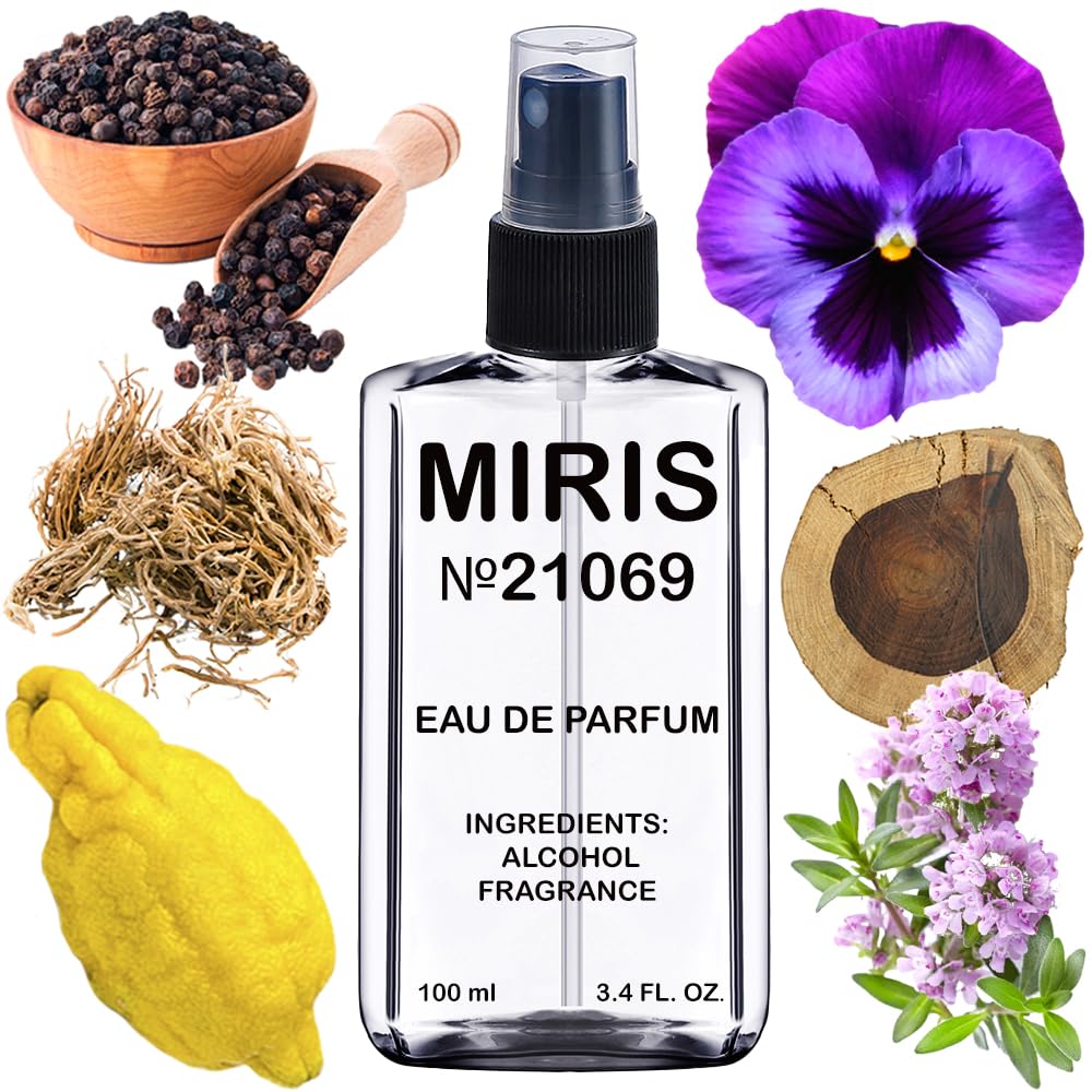 MIRIS No. 21069, Inspired by The Beat, Long-Lasting Eau de Parfum for Men, Spray 3.4 Fl Oz / 100 ml