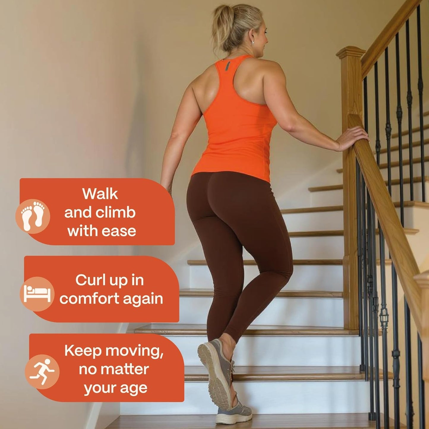 Osteva Joint Support Supplement for Women | High Potency Collagen, Turmeric, Boswellia | for Flexible Cartilage & Tendons, Resilient Knees & Hip, Improved Mobility | Non-GMO, 60 Ct