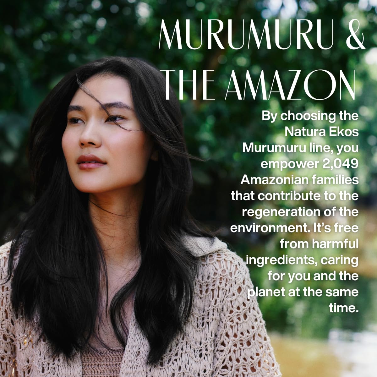 natura Ekos Murumuru Reconstruction Hair Mask - Reduce Breakage & Rebuild Hair Fiber - Intensely Repairs & Protects From Damage -Deep Hydration - Vegan & Cruelty-Free Hair Care - 200g