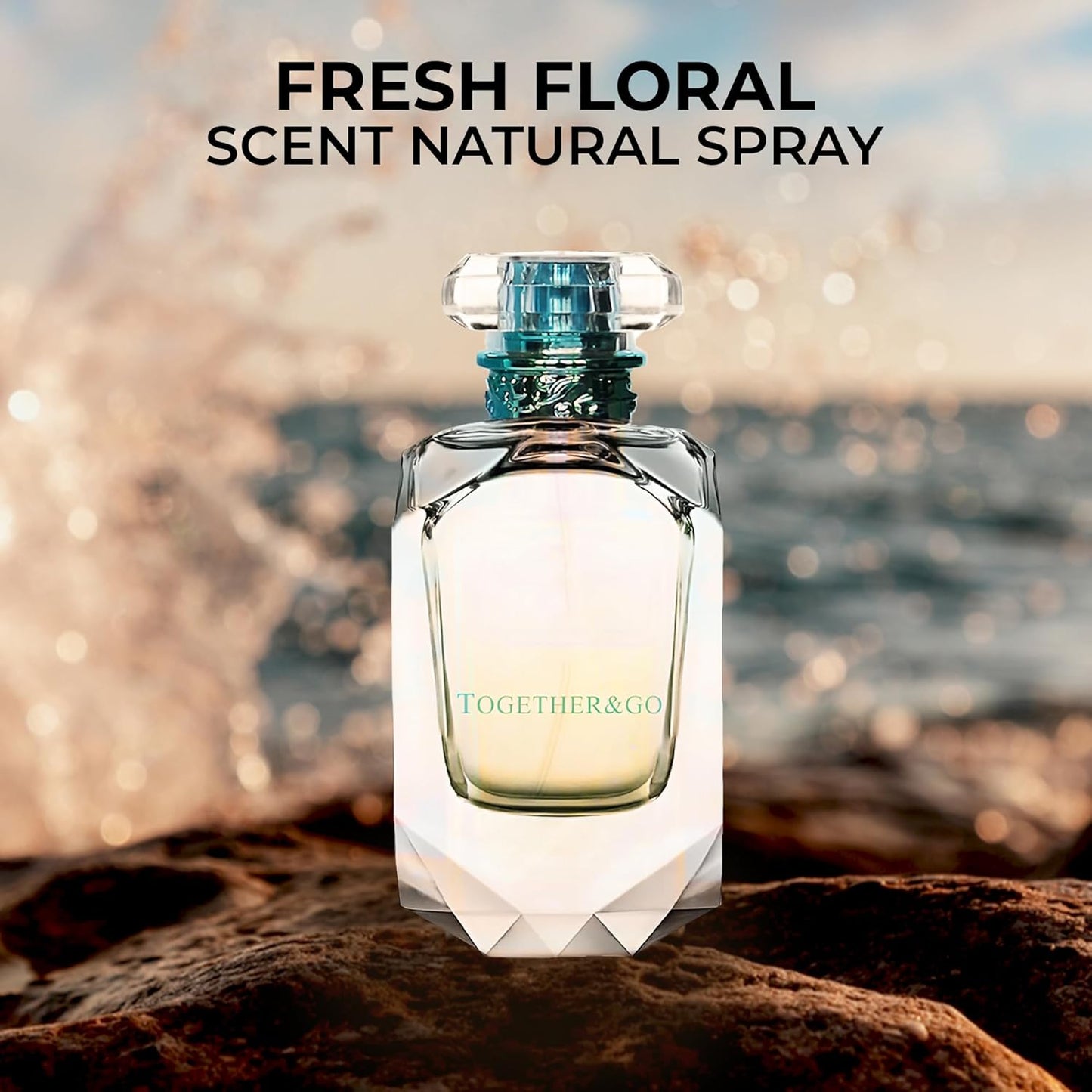 Together&Go Perfume for Women,Captivating Scent for Confident Elegance Women's Fragrance,3.4 Fluid Ounce Eau de Parfum Daily Used