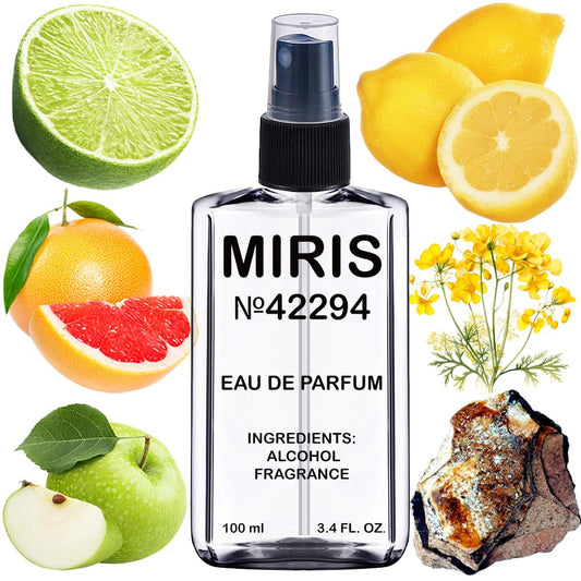 MIRIS No. 42294, Inspired by Elysium Pour Homme, Long-Lasting Eau de Parfum for Men, Spray 3.4 Fl Oz / 100 ml