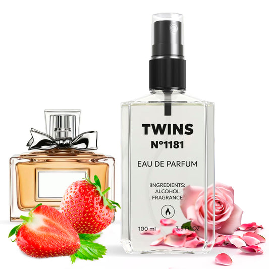TWINS Impression of Miss Cherie | Perfume for Women Eau de Parfum | No.1181 | 3.4 Fl Oz / 100 ml