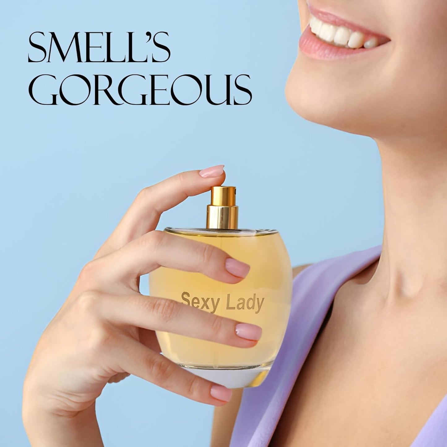 Sexy Lady Perfume for Women,Captivating Scent for Confident Elegance Women's Fragrance,3.4 Fluid Ounce Eau de Parfum Daily Used