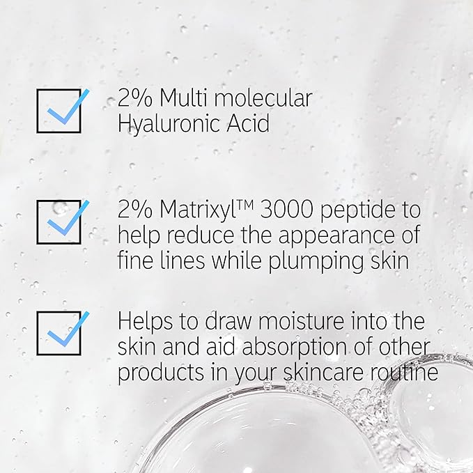 The INKEY List Hyaluronic Acid Serum 3.4fl oz/100ml, Hydrating Skincare, Combats Dry Skin, Vegan Friendly, Suitable For All Skin Types