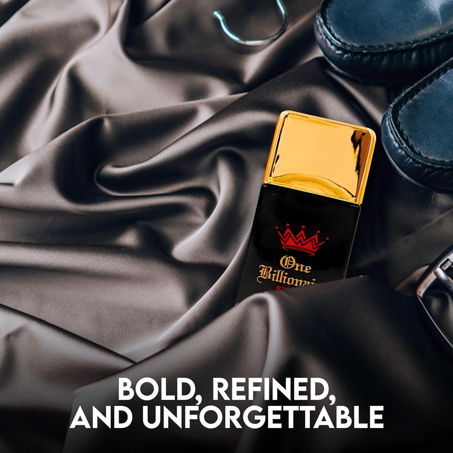 One Billionaire Sensual Woody Fragrance for Men | Long Lasting Cologne Aromatic Scent, Eau de Parfum Natural Spray - Great Holiday Gift, 3.4 Fl Oz/100 Ml