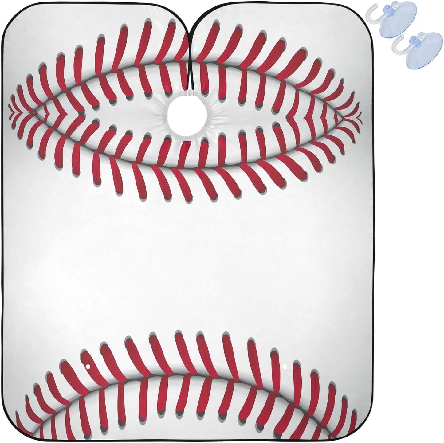 visesunny Professional Barber Cape Polyester Hair Cutting Clippings Catcher Grooming Cape Apron for Shaving Trimming For Men