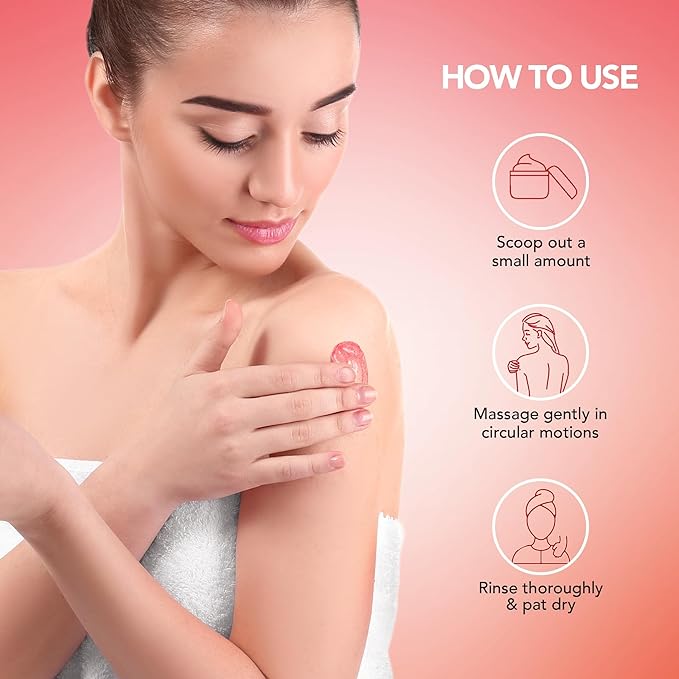 Botanic Hearth Hibiscus Body Scrub Exfoliator | Hydrating Raw Sugar Body Scrub | Natural Body Scrub for Skin Care, Stretch Marks, Acne & Cellulite, Eczema, Age Spots & Varicose Veins | 10 oz