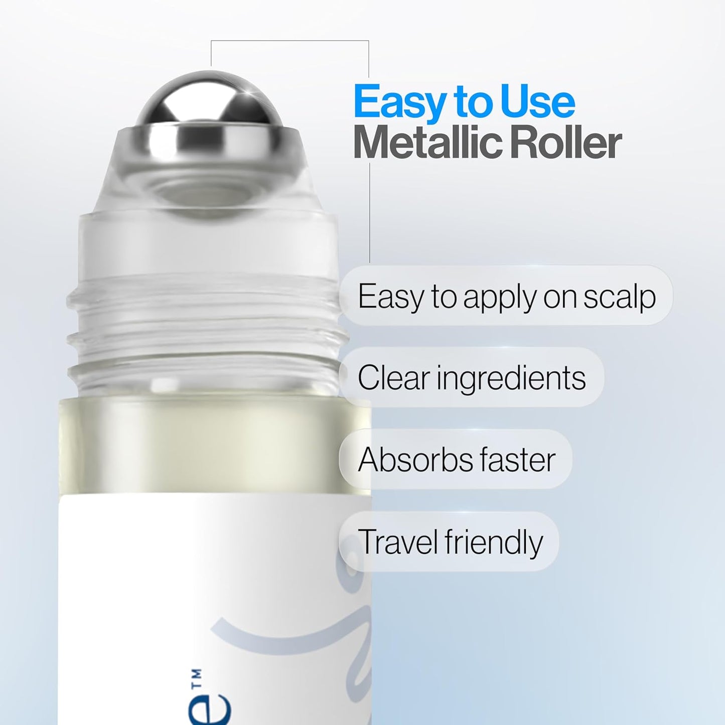 Be Bodywise Rosemary Hair Growth Serum Roll On 25 ml – 3% Rosemary, 3% Redensyl & 2% Anagain | DHT-Blocking Scalp Serum Boosts Oxygen Flow, Reduces Hair Fall | Paraben/Sulfate-Free | Women & Men