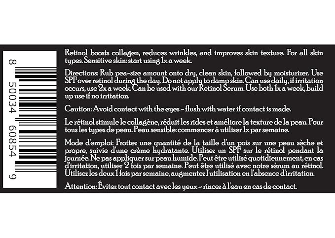 Brickell Men's Retinol Face Moisturizer Cream For Men, Natural & Organic, Anti-Wrinkle Face Night Cream with Retinol & Hyaluronic Acid To Reduce Fine Lines and Even Skin Tone, Fragrance-Free, 2 Ounce