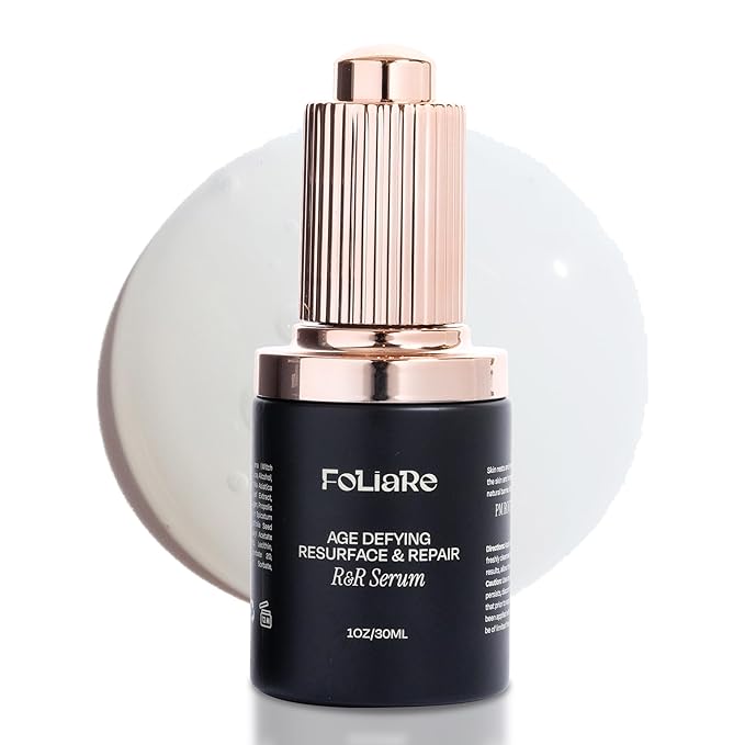 Age-Defying Repair & Resurfacing Serum | Reduce Wrinkles, Smooth Texture & Hydration | Glycolic Acid, Hyaluronic Acid, Green Tea & Collagen for Anti-Aging & Antioxidant Protection | 1 fl oz