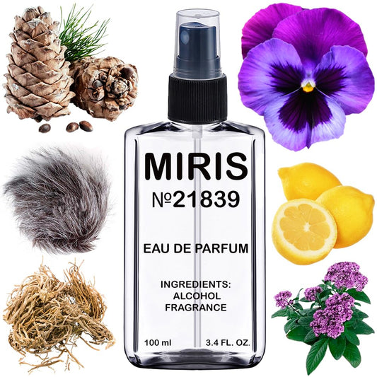 MIRIS No. 21839, Inspired by She Wood, Long-Lasting Eau de Parfum for Women, Spray 3.4 Fl Oz / 100 ml