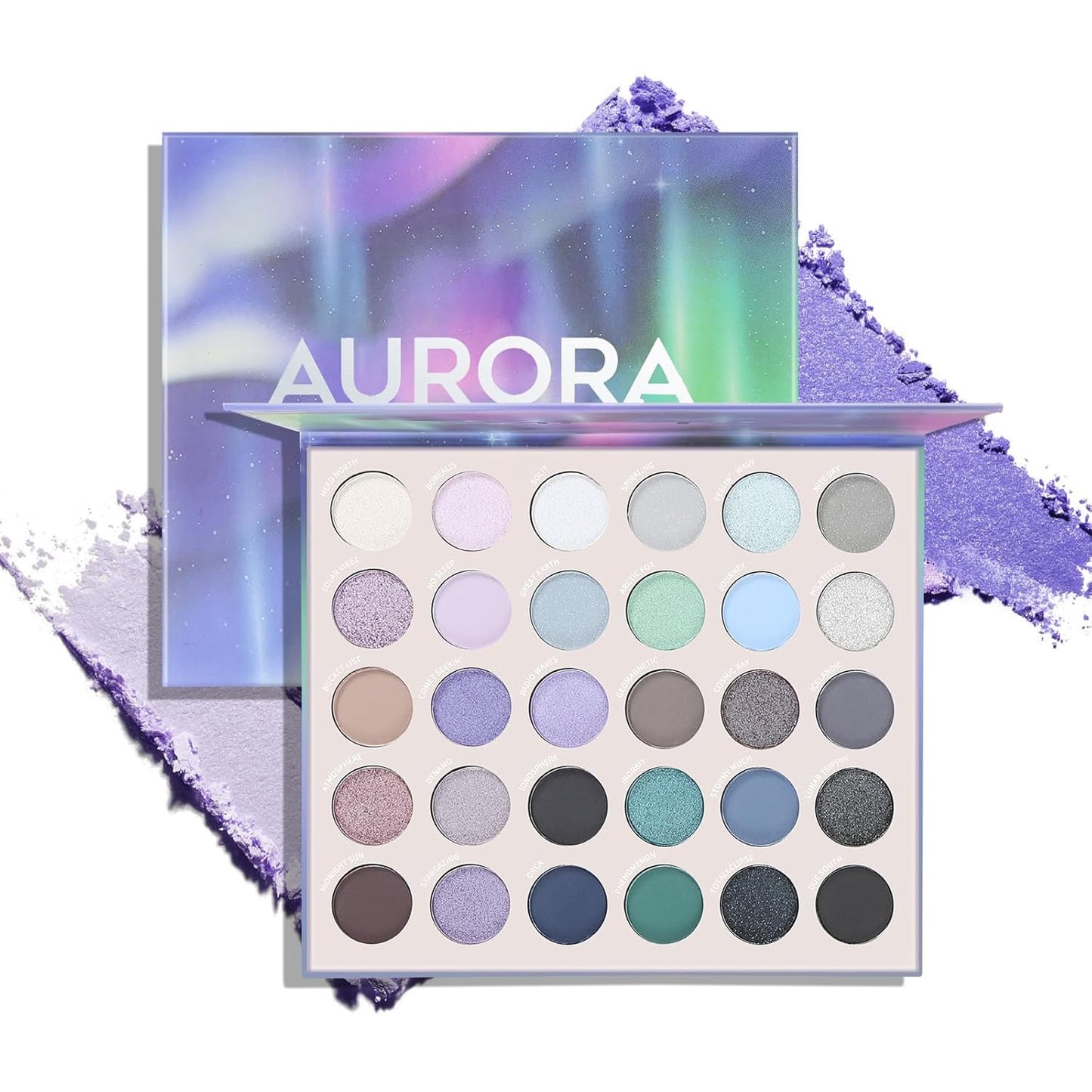 Eyeshadow Palette 30 Pigmented Matte Shimmer Eye Shadow Makeup Palette Glitter Long Lasting Waterproof