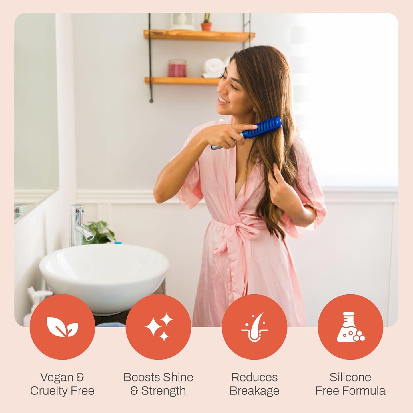 Foltene Sulfate Free Conditioner for Women – Anti-Aging and Moisturizing Conditioner for Dry Hair – Enriched with Vitamin E, Panthenol & Macadamia Oil for Smooth, Shiny & Healthy Strands