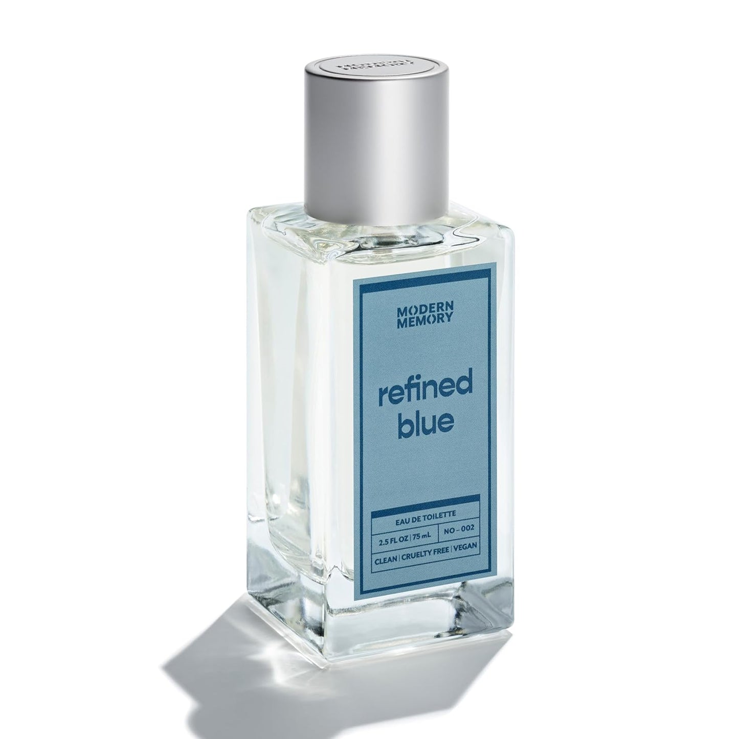 Modern Memory Refined Blue Eau de Toilette for Men, 2.5 fl oz - Notes of Bright Cirtrus, Ginger, & Rich Sandalwood
