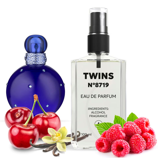 TWINS Impression of Midnight Fantasy | Unisex Perfume for Women and Men Eau de Parfum | No.8719 | 3.4 Fl Oz / 100 ml