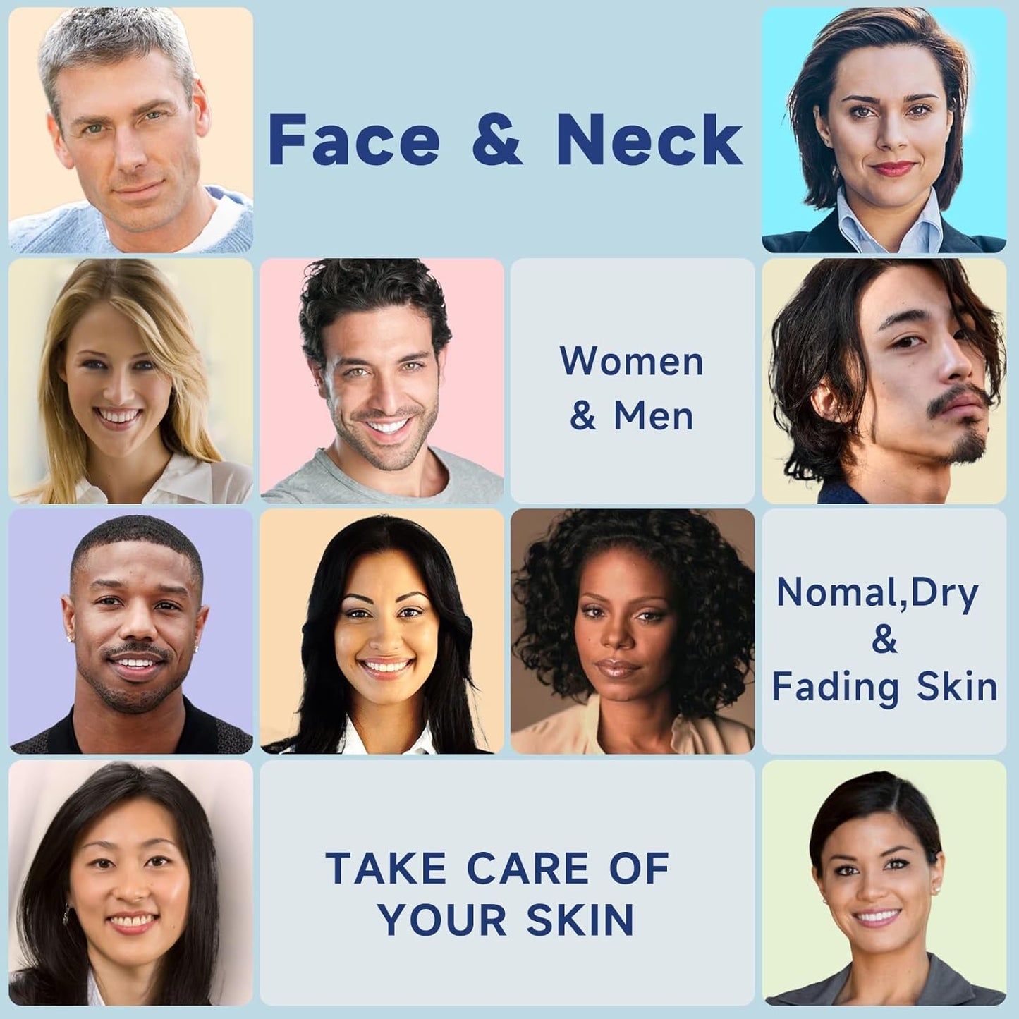 Retinol Cream for Face, Collagen Neck Creams for Tightening and Firming, Anti Aging Day & Night Facial Moisturizer for Women & Men, Instant Face Lift Wrinkle Cream 1.7 fl. oz with Forehead Patches