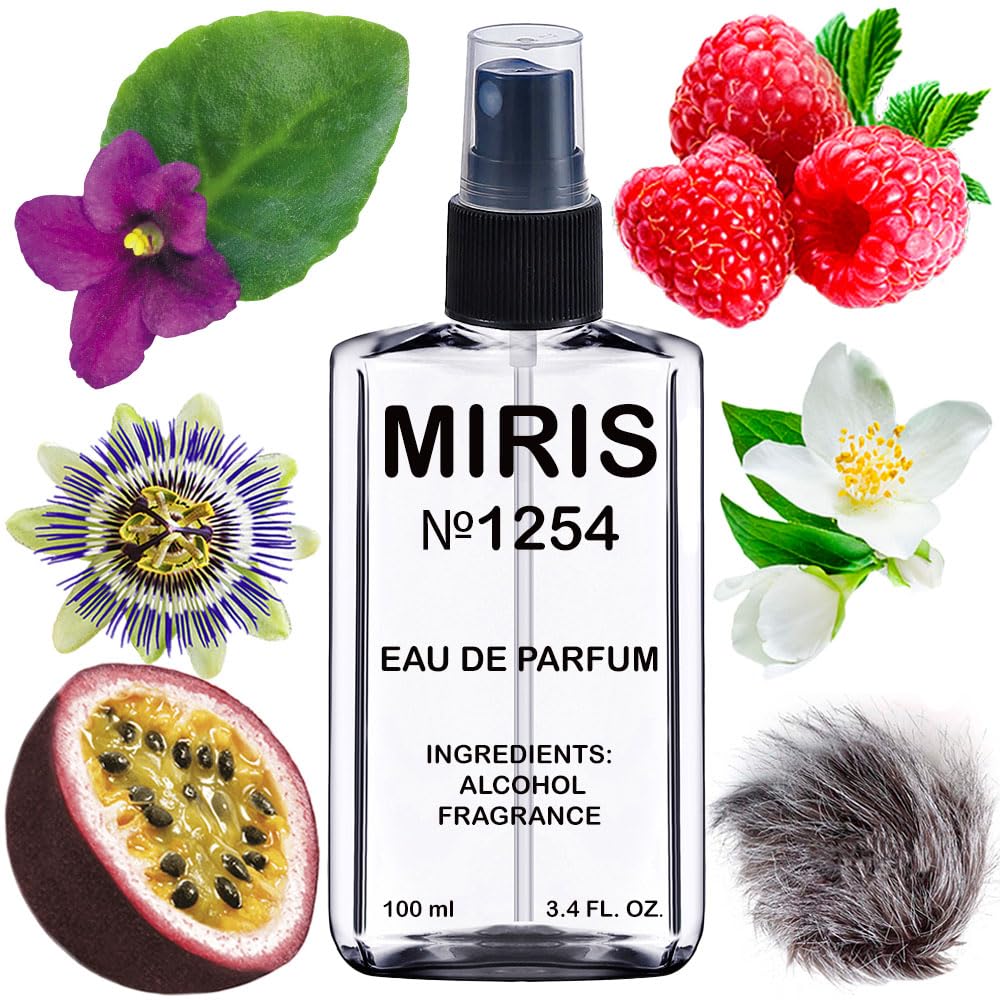 MIRIS No. 1254, Inspired by Fiesta Carioca, Long-Lasting Eau de Parfum for Women, Spray 3.4 Fl Oz / 100 ml