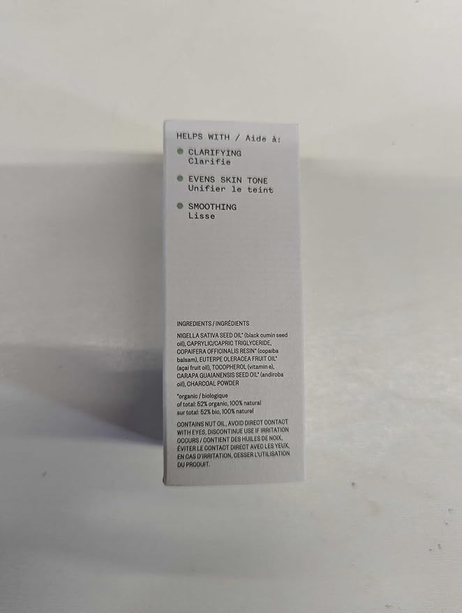 PAI SKINCARE - Organic Carbon Star Detoxifying Overnight Face Oil | Natural, Vegan, Sensitive Skincare (1 fl oz | 30 ml)