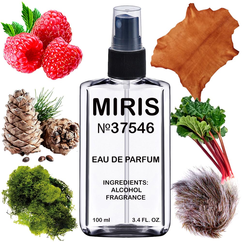 MIRIS No. 37546, Inspired by Nudiflorum, Long-Lasting Unisex Eau de Parfum for Women & Men, Spray 3.4 Fl Oz / 100 ml