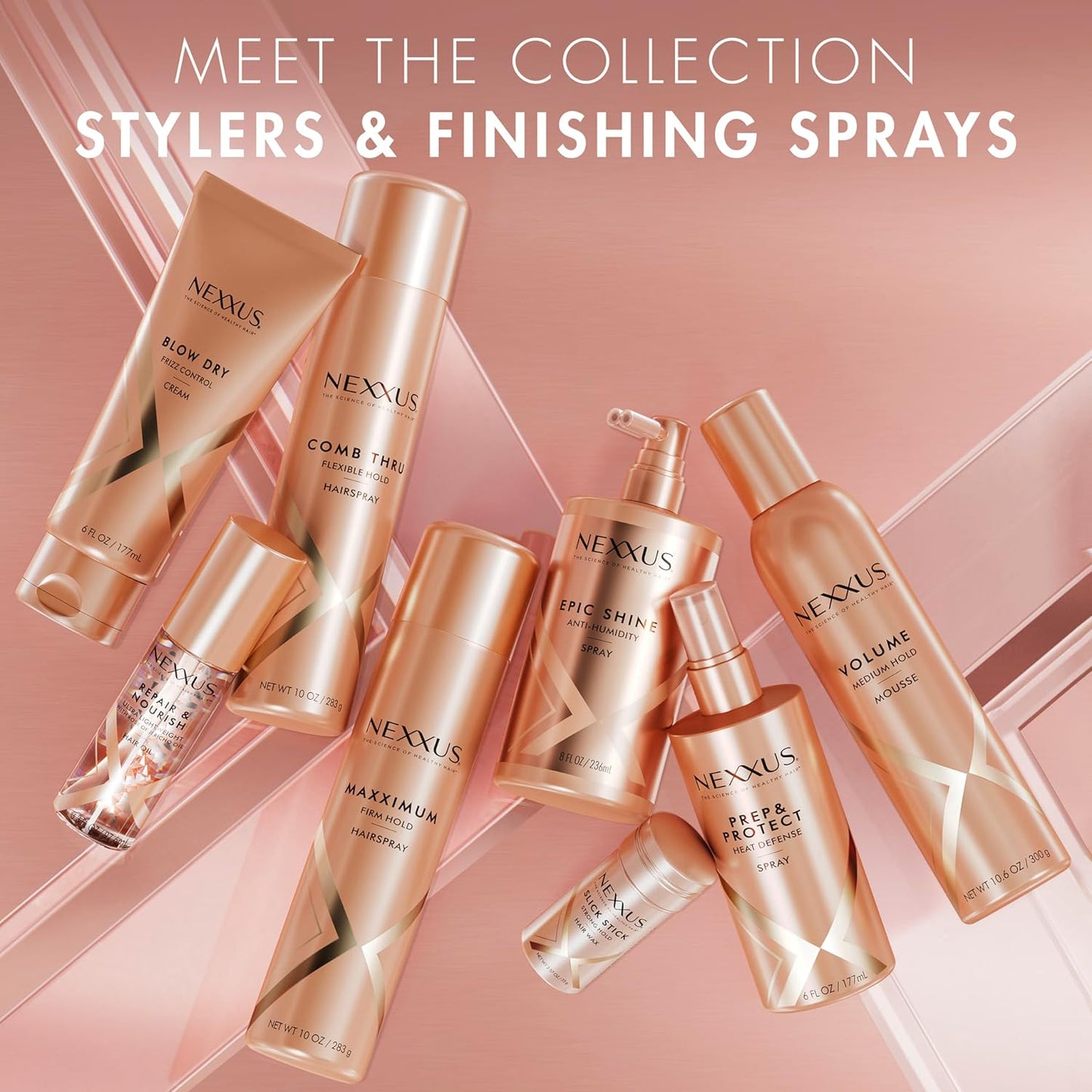 Nexxus Climate Control Gel Cream Curl Define for Cashmere Curls, with StyleProtect Technology 8 oz