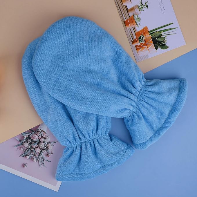 Paraffin Wax Mitts for Hand and Feet, Segbeauty Thick Paraffin Bath Mitts and Booties with Double Terry Clothes, Snug Elastic Opening Paraffin Wax Glove and Bootie for Thermal treat-ment, Wax Machine