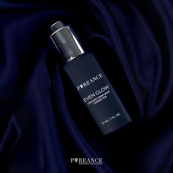 Even Glow - Organic Vitamin C Serum for Dark Spots on Face - Dark Spot Corrector, Dark Spot Remover for Face & Body - with Kakadu Plum Extract, Maple Leaf Extract, Aloe Leaf Juice & More - 1 Fl Oz