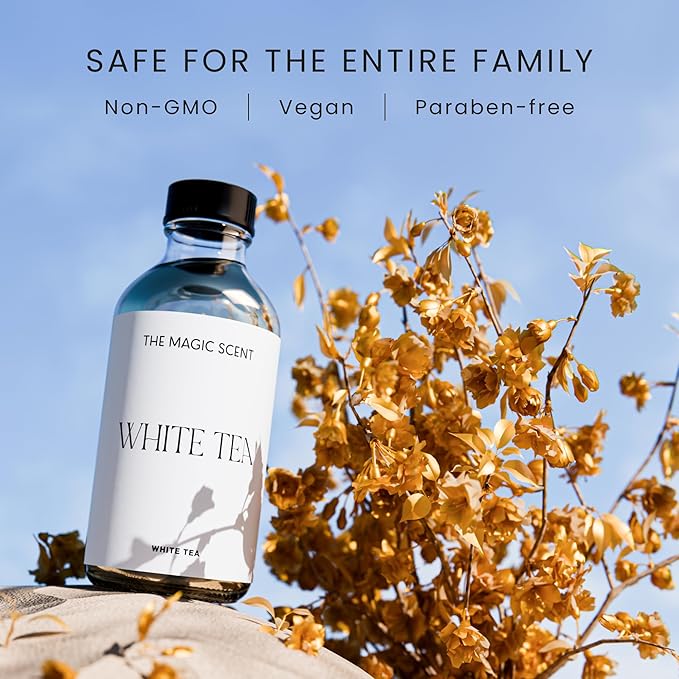 White Tea Oils for Diffuser - HVAC, Cold-Air, & Ultrasonic Diffuser Oil Inspired by The Tranquility of a Spa Resort - Essential Oils for Diffusers Aromatherapy - 8.5 fl oz, 250 mL