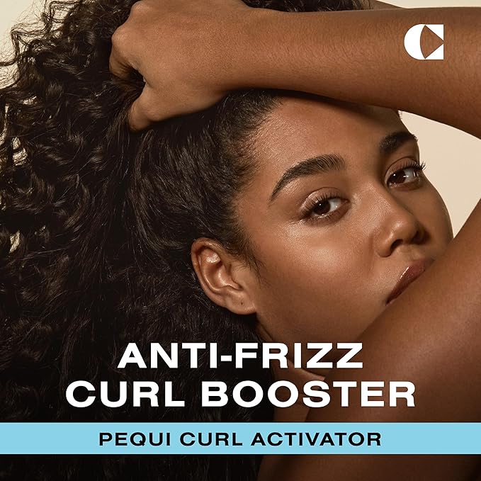 Ceremonia Pequi Curl Activator Anti-Frizz Curl Booster with Pequi Oil & Murumuru Butter, 6.7 Fl Oz | 200 mL
